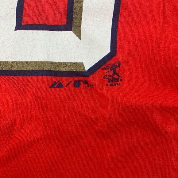 Washington Nationals Red Crew Neck Willingham T-Shirt Size M - Picture 5 of 8